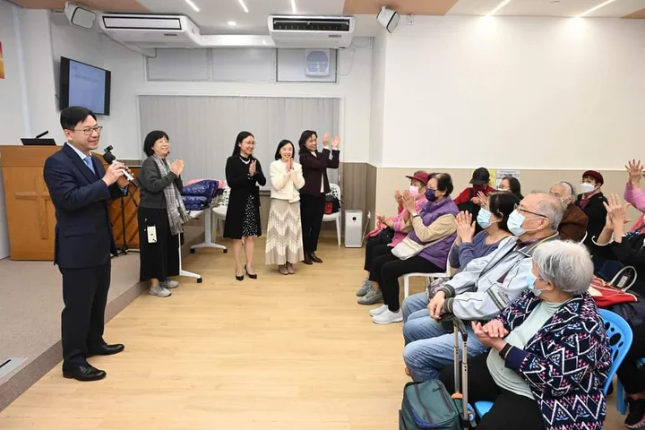感謝局長、常秘及署長出席寒冬送暖活動